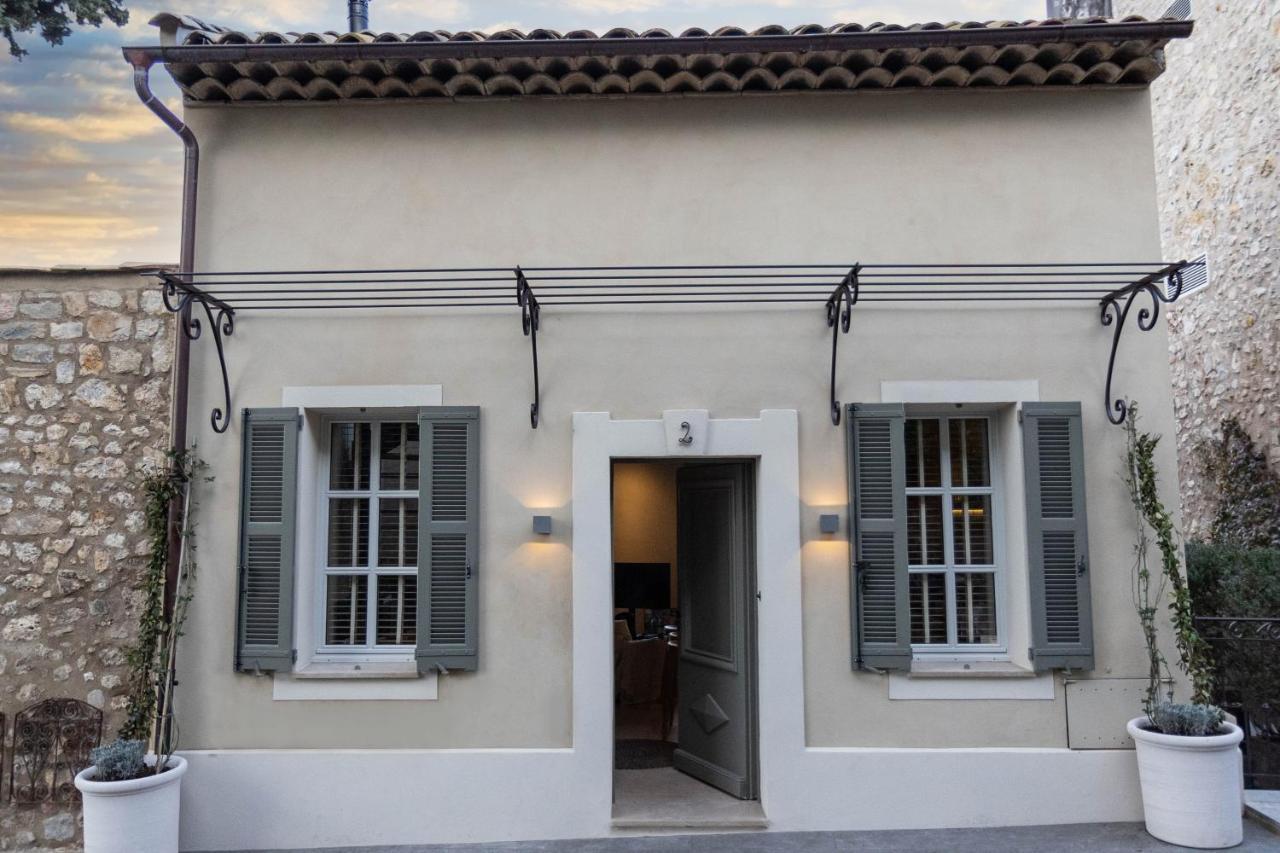Mougins Collection - Magnifique Maison Au Coeur Du Vieux Village De Mougins, Vue Sur Les Alpes Du Sud Kültér fotó